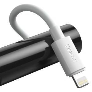 Kabel USB-C do Lightning Baseus Simple Wisdom, PD, 20W, 1.5m (biały) 2szt.