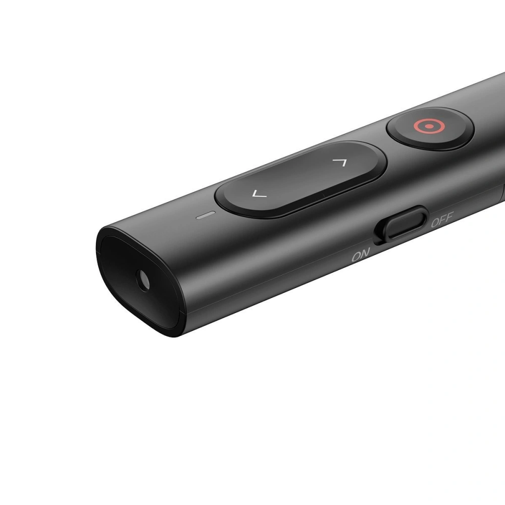 Wholesale Baseus Orange Dot PPT wireless Presenter (Youth) without battery Black - BSU1898BLK - {ean13} - Hurt