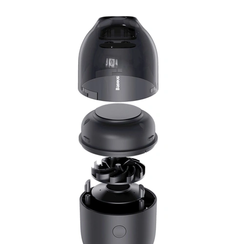 Bezprzewodowy mini odkurzacz biurkowy Baseus Capsule C2, 1000Pa (czarny)