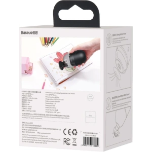 Hurtownia GSM - Bezprzewodowy mini odkurzacz biurkowy Baseus Capsule C2, 1000Pa (czarny) - BSU1900BLK - {ean13} - Hurt