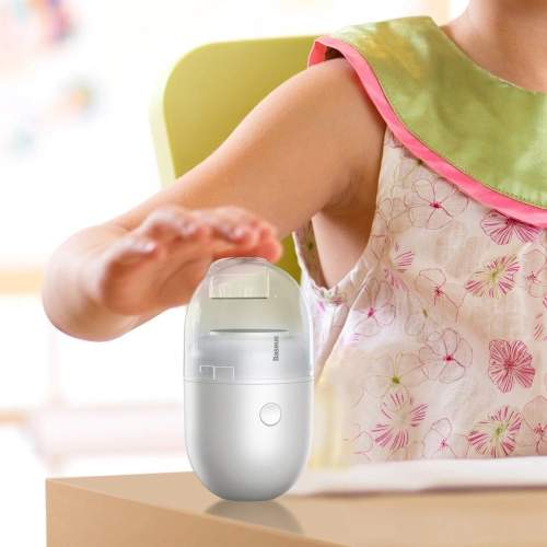 Bezprzewodowy mini odkurzacz biurkowy Baseus Capsule C2, 1000Pa (biały)