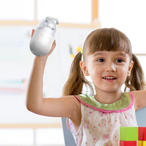 Bezprzewodowy mini odkurzacz biurkowy Baseus Capsule C2, 1000Pa (biały)