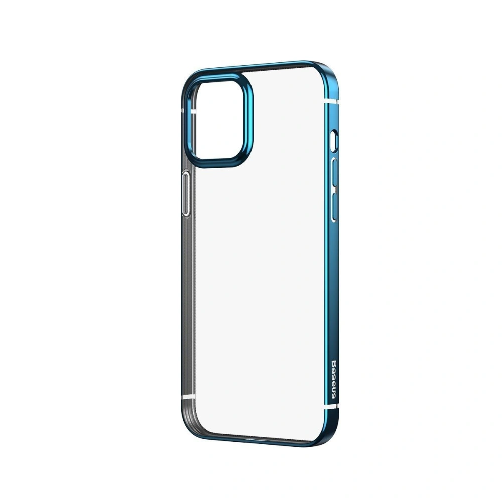 Wholesale Baseus Shining Case Apple iPhone 12/12 Pro Blue - BSU1907BLU - {ean13} - Hurt