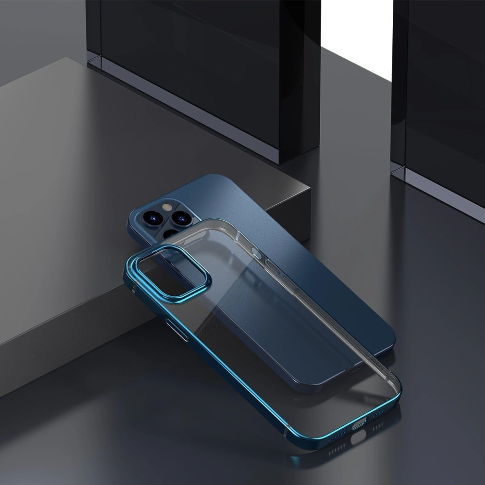 Wholesale Baseus Shining Case Apple iPhone 12/12 Pro Blue - BSU1907BLU - {ean13} - Hurt