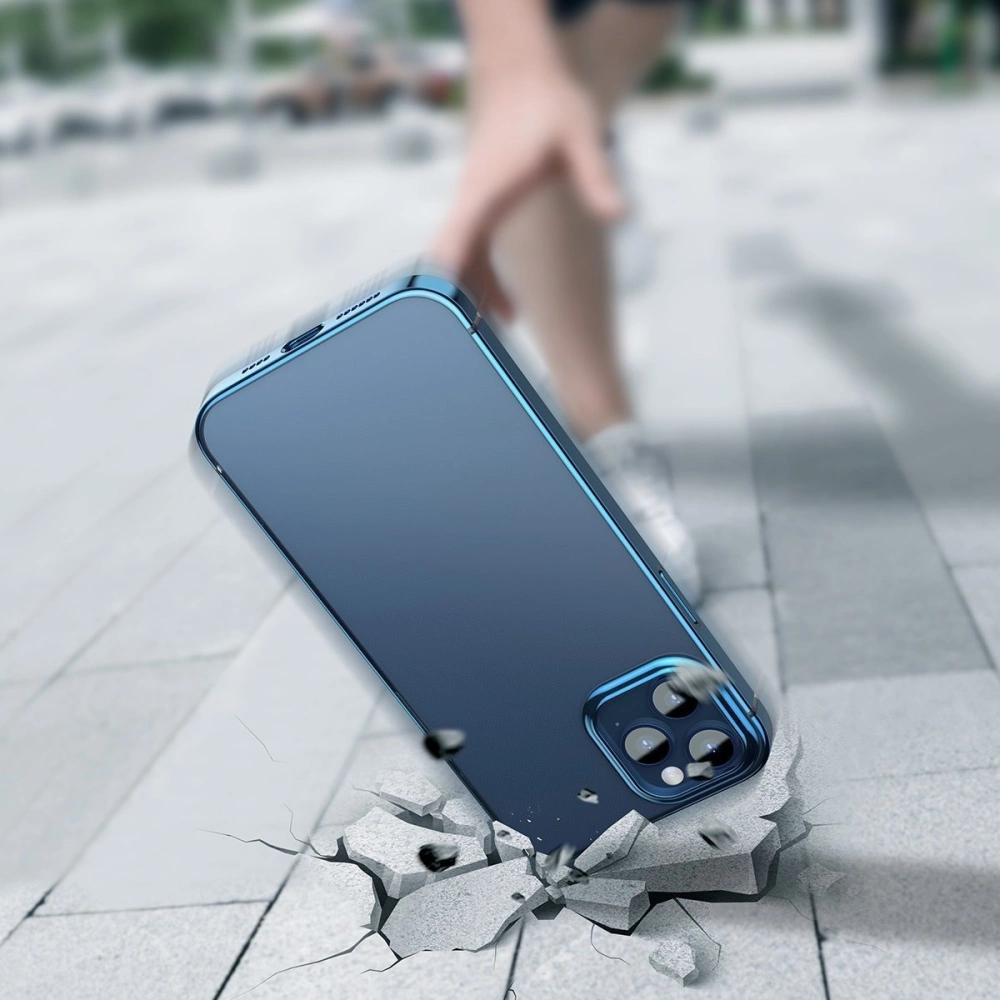 Wholesale Baseus Shining Case Apple iPhone 12/12 Pro Blue - BSU1907BLU - {ean13} - Hurt