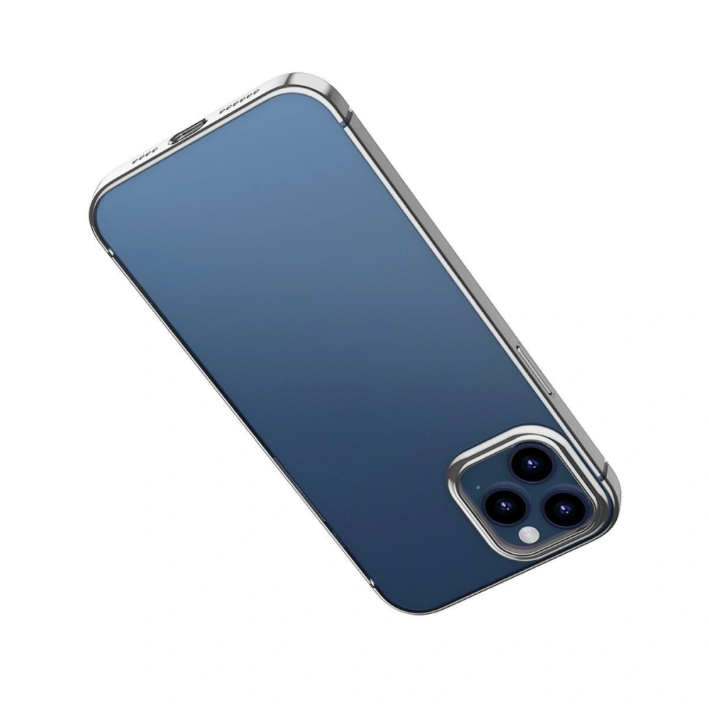Hurtownia GSM - Przezroczyste etui Baseus Shining Case Apple iPhone 12/12 Pro (srebrny) - BSU1909SLV - {ean13} - Hurt