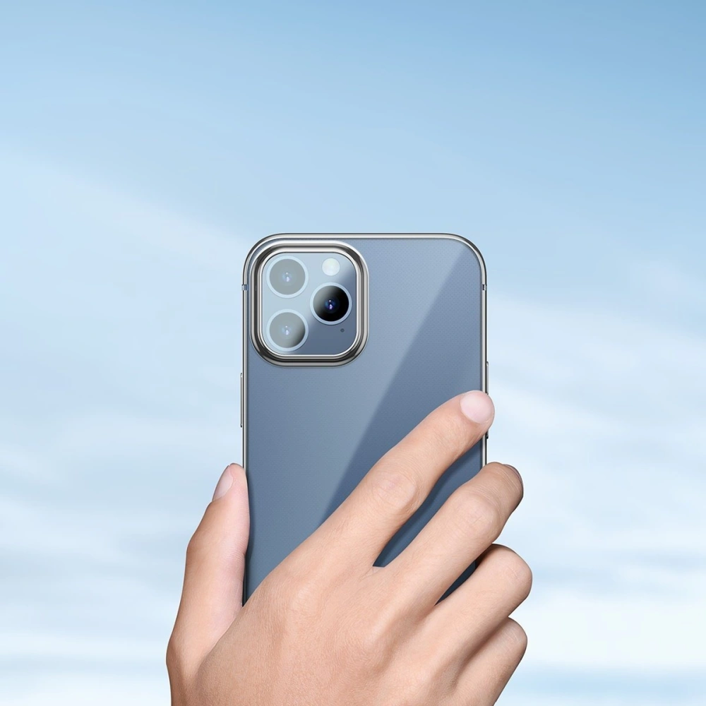 Wholesale Baseus Shining Case Apple iPhone 12 Pro Max Silver - BSU1909SLV - {ean13} - Hurt