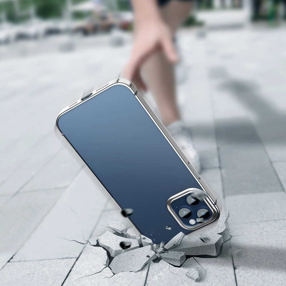 Wholesale Baseus Shining Case Apple iPhone 12 Pro Max Silver - BSU1909SLV - {ean13} - Hurt