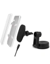Magnetyczny uchwyt samochodowy z ładowaniem bezprzewodowym Moshi SnapTo Universal Car Mount with Wireless Charging (Black)