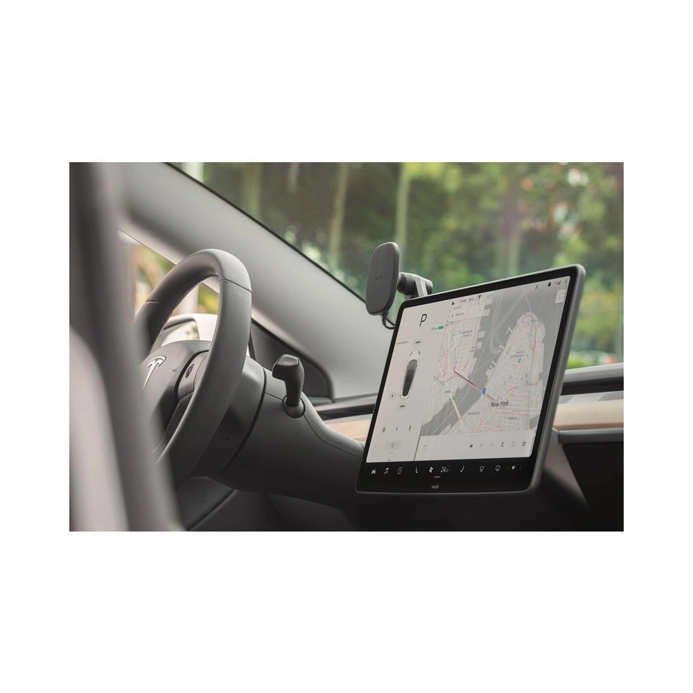 Wholesale Moshi SnapTo™ Universal Car Mount with Wireless Charging (Black) - MOSH128BLK - {ean13} - Hurt