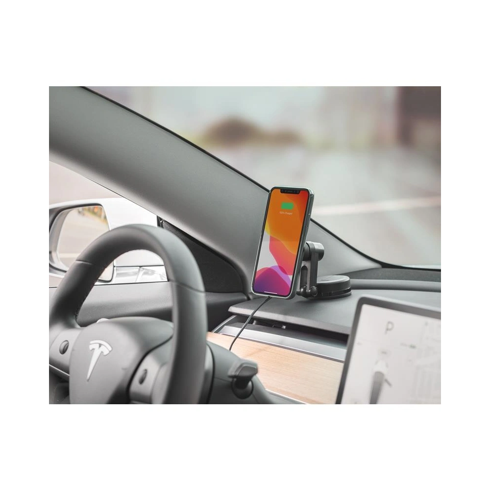 Wholesale Moshi SnapTo™ Universal Car Mount with Wireless Charging (Black) - MOSH128BLK - {ean13} - Hurt