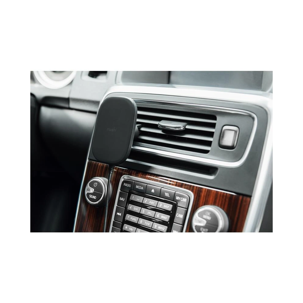 Wholesale Moshi SnapTo™ Universal Car Mount with Wireless Charging (Black) - MOSH128BLK - {ean13} - Hurt