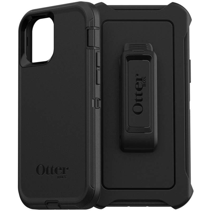 OtterBox Distributor - 840104215159 - OTB093BLK - OtterBox Defender Apple iPhone 12 mini (black) - B2B homescreen