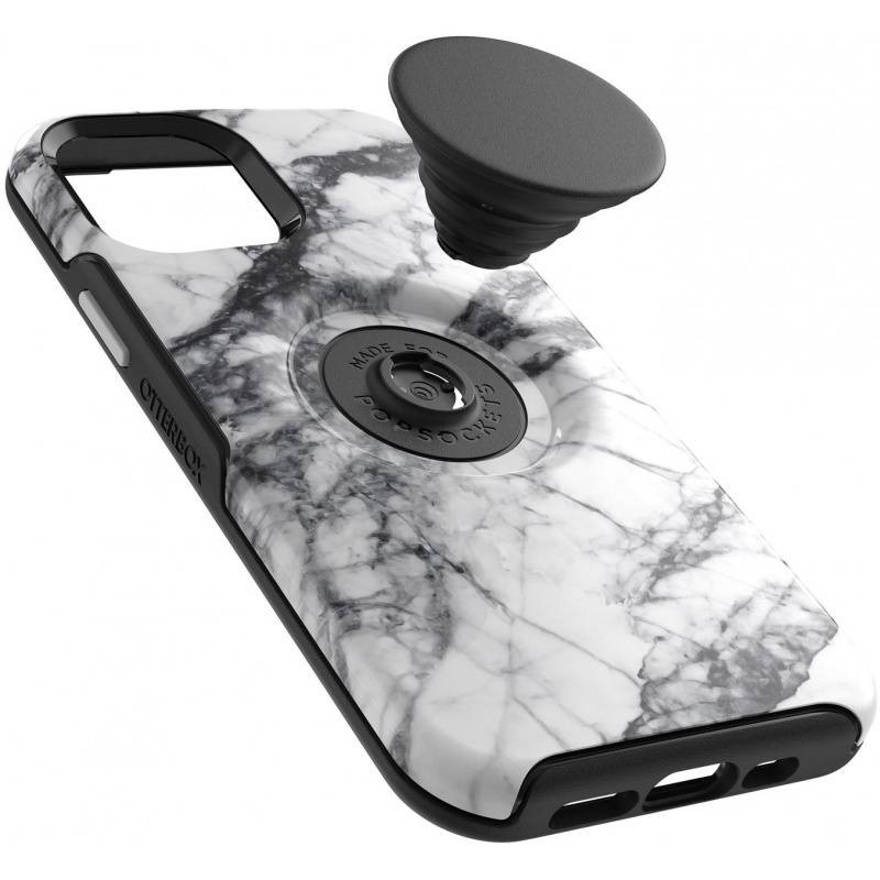 OtterBox Distributor - 840104215524 - OTB095WHT - OtterBox Symmetry POP Apple iPhone 12 mini (white marble) - B2B homescreen