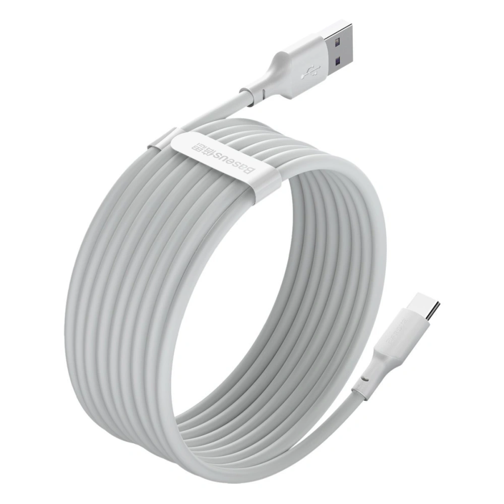 Wholesale Baseus Simple Wisdom Data Cable Kit USB to Type-C 5A 1.5m White - BSU1917WHT - {ean13} - Hurt