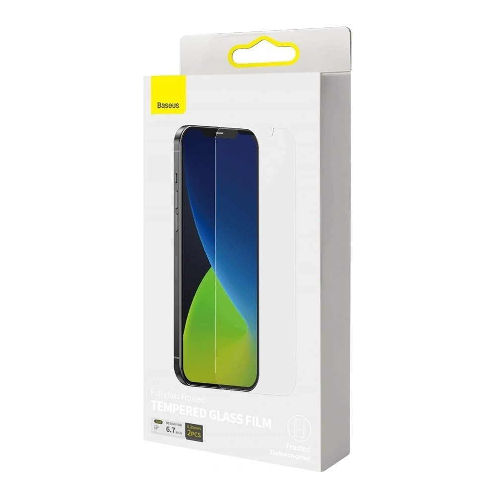 Hurtownia GSM - Szkło hartowane 0.25mm Baseus Apple iPhone 12 Pro Max (2szt.) - BSU1875 - {ean13} - Hurt