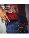 Hurtownia GSM - Pancerne etui Zizo Bolt Cover Apple iPhone 12/12 Pro ze szkłem 9H na ekran + podstawka & uchwyt do paska (czerwony/czarny) - ZIZ057REDBLK - {ean13} - Hurt