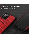 Hurtownia GSM - Panzergeländetasche Zizo Bolt Cover Samsung Galaxy Note 20 Ultra + Ständer & Gürtelclip (Rot/Schwarz) - ZIZ058REDBLK - {ean13} - Hurt