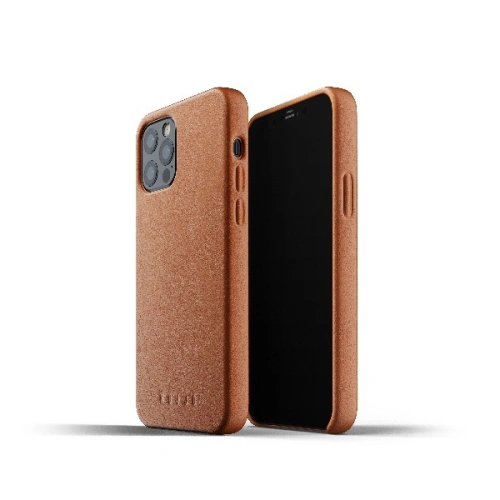 Etui Mujjo Full Leather Case Apple iPhone 12/12 Pro (brązowe)