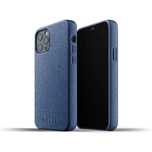 Mujjo Full Leather Case Apple iPhone 12/12 Pro (blue)