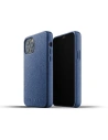 Etui Mujjo Full Leather Case Apple iPhone 12/12 Pro (niebieskie)