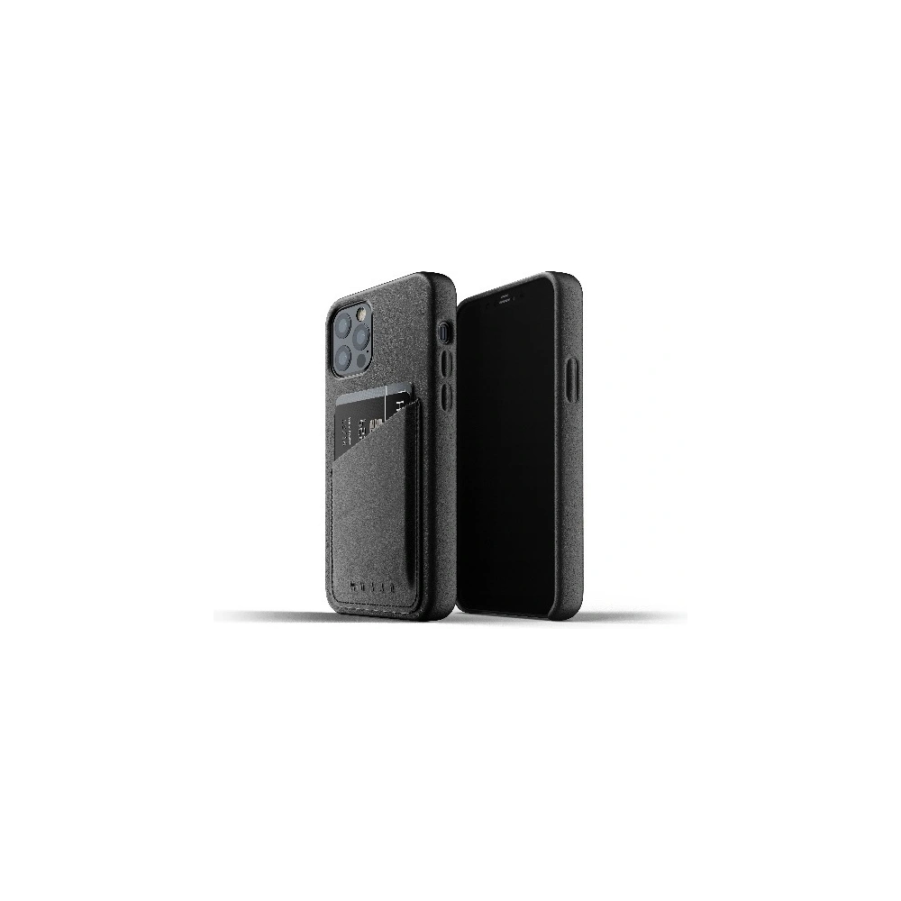 Hurtownia GSM - Mujjo Apple Case Vollleder-Case iPhone 12/12 Pro (schwarz) - MUJ041BLK - {ean13} - Hurt