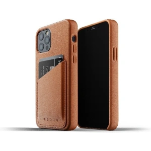 Mujjo Full Leather Wallet Case Apple iPhone 12 Pro Max (brown)