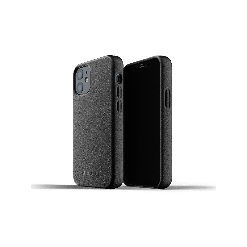 Mujjo Distributor - 8718546172755 - MUJ051BLK - Mujjo Full Leather Case Apple iPhone 12 mini (black) - B2B homescreen