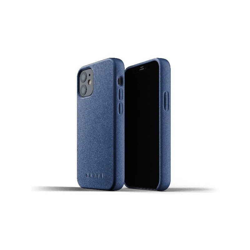 Hurtownia Mujjo - 8718546172762 - MUJ052BLU - Etui Mujjo Full Leather Case Apple iPhone 12 mini (niebieskie) - B2B homescreen