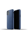 Etui Mujjo Full Leather Case Apple iPhone 12 mini (blau)
