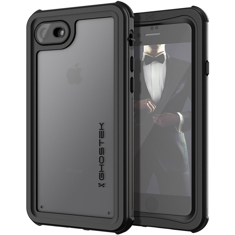 Ghostek Distributor - 643217501580 - [KOSZ] - Waterproof Case Ghostek Nautical Apple iPhone SE 2022/SE 2020/8/7 Black - B2B homescreen