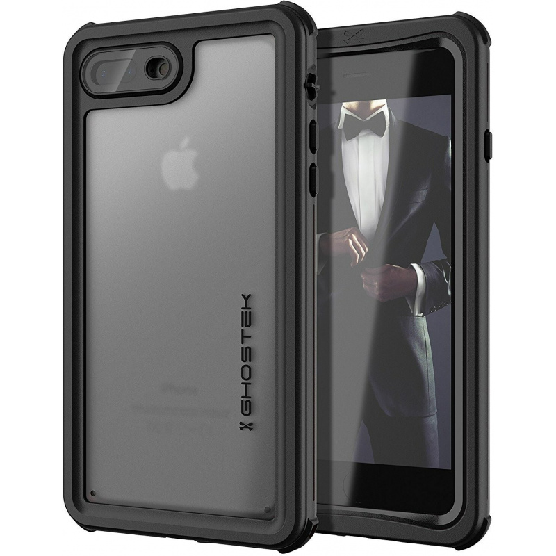 Ghostek Distributor - 643217501641 - GHO074BLK - Waterproof Case Ghostek Nautical iPhone 8/7 Plus Black - B2B homescreen
