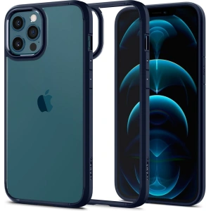 Etui Spigen Ultra Hybrid Apple iPhone 12/12 Pro Navy Blue
