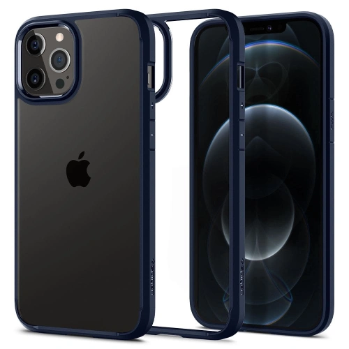 Etui Spigen Ultra Hybrid Apple iPhone 12/12 Pro Navy Blue