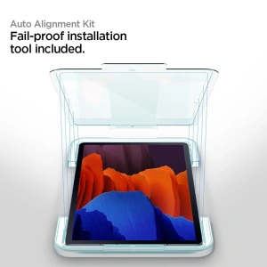 Hurtownia GSM - Gehärtetes Glas Spigen GLAS.tR ez Fit Samsung Galaxy Tab S7+ Plus/S8 + Plus 12.4 - SPN1354 - {ean13} - Hurt