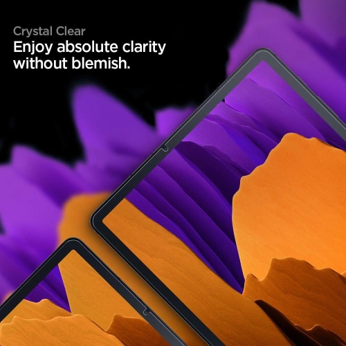 Szkło hartowane Spigen GLAS.tR ez Fit Samsung Galaxy Tab S7+ Plus/S8 + Plus 12.4