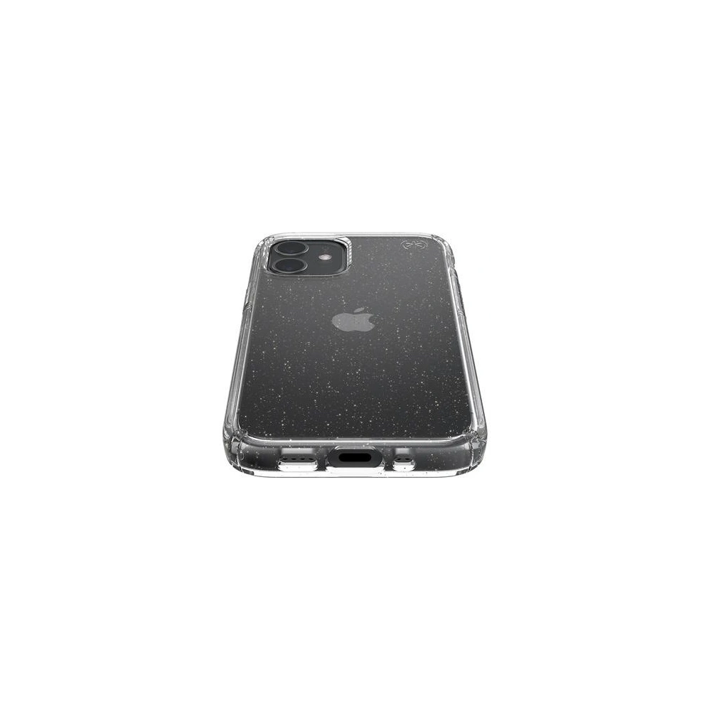 Hurtownia GSM - Etui Speck Presidio Perfect-Clear Glitter Apple iPhone 12 mini mit MICROBAN-Beschichtung (Gold Glitter/Klar) - SPK205GLDCL - {ean13} - Hurt