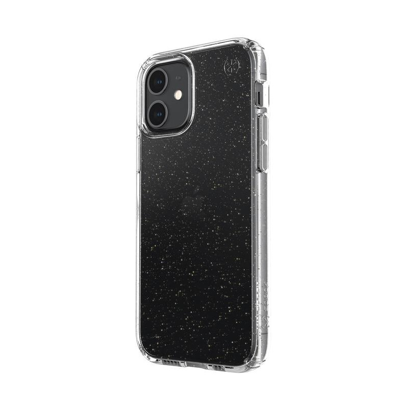 Speck Distributor - 848709091338 - SPK206GLDCL - Speck Presidio Perfect-Clear Glitter Apple iPhone 12/12 Pro with MICROBAN (Gold Glitter/Clear) - B2B homescreen
