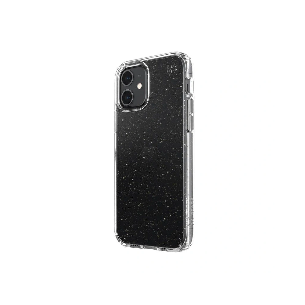 Hurtownia GSM - Etui Speck Presidio Perfect-Clear Glitter Apple iPhone 12/12 Pro z powłoką MICROBAN (Gold Glitter/Clear) - SPK206GLDCL - {ean13} - Hurt