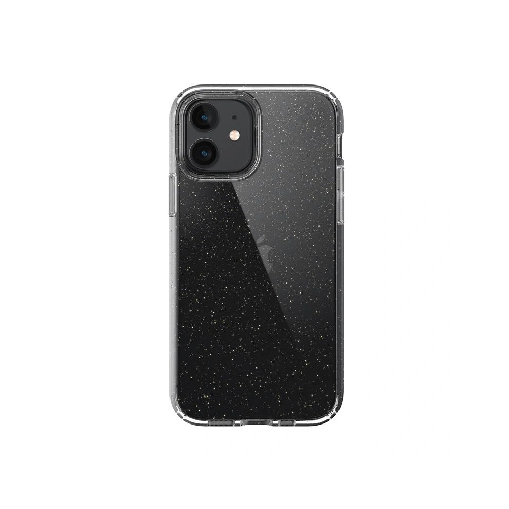 Hurtownia GSM - Etui Speck Presidio Perfect-Clear Glitter Apple iPhone 12/12 Pro z powłoką MICROBAN (Gold Glitter/Clear) - SPK206GLDCL - {ean13} - Hurt