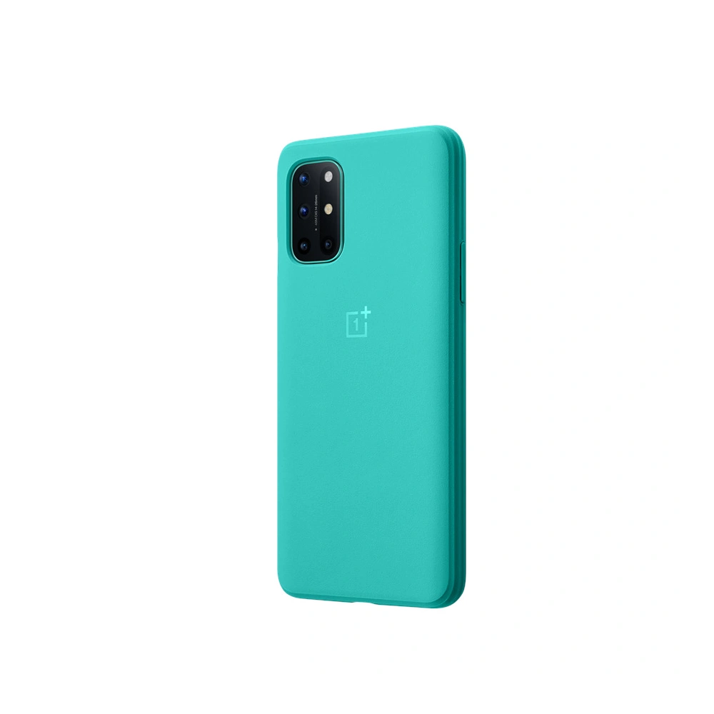 Wholesale OnePlus 8T Sandstone Bumper Case Cyan - OPL021CYA - {ean13} - Hurt