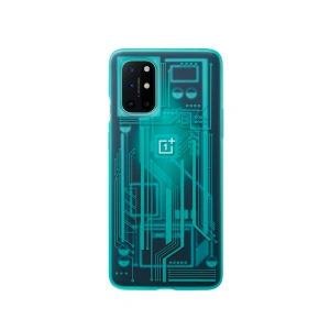 OnePlus 8T Quantum Bumper Case Cyborg Cyan Etui