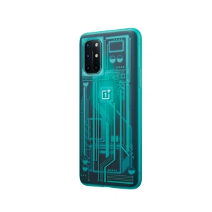 OnePlus 8T Quantum Bumper Case Cyborg Cyan Etui