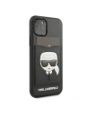 Hurtownia GSM - Etui Karl Lagerfeld KLHCN58CSKCBK Apple iPhone 11 Pro czarny/black hardcase Ikonik with card slot - KLD380BLK - {ean13} - Hurt