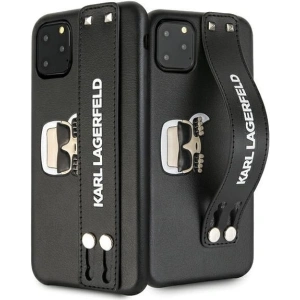 Hurtownia GSM - Etui Karl Lagerfeld KLHCN65HA2BK Apple iPhone 11 Pro Max schwarz/black hardcase Iconic Hand Strap - KLD383BLK - {ean13} - Hurt