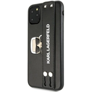 Hurtownia GSM - Etui Karl Lagerfeld KLHCN65HA2BK Apple iPhone 11 Pro Max schwarz/black hardcase Iconic Hand Strap - KLD383BLK - {ean13} - Hurt
