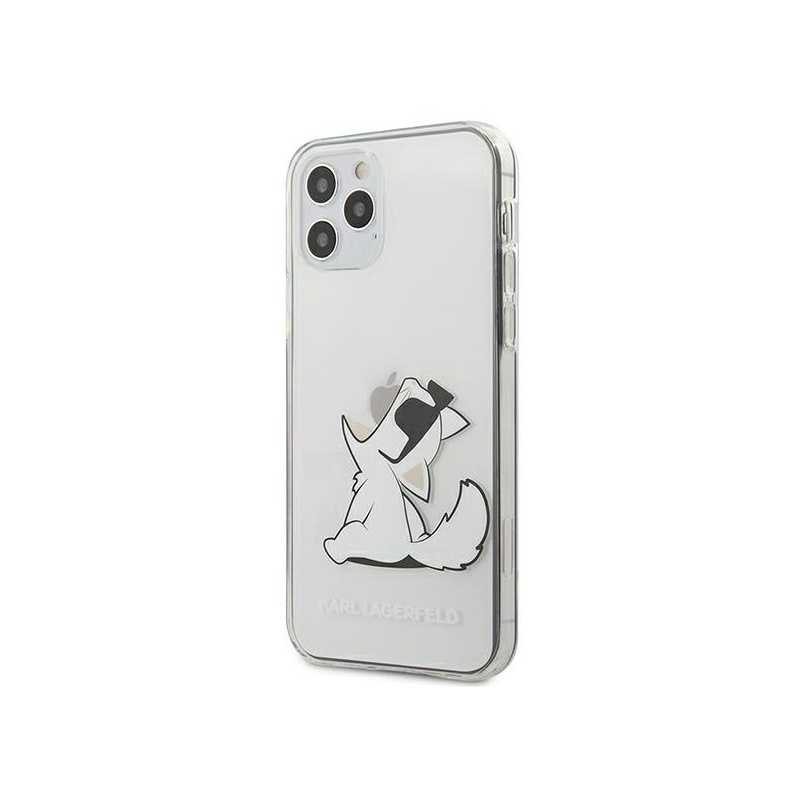 Karl Lagerfeld Distributor - 3700740483183 - KLD384CL - Karl Lagerfeld KLHCP12LCFNRC Apple iPhone 12 Pro Max transparent hardcase Choupette Fun - B2B homescreen