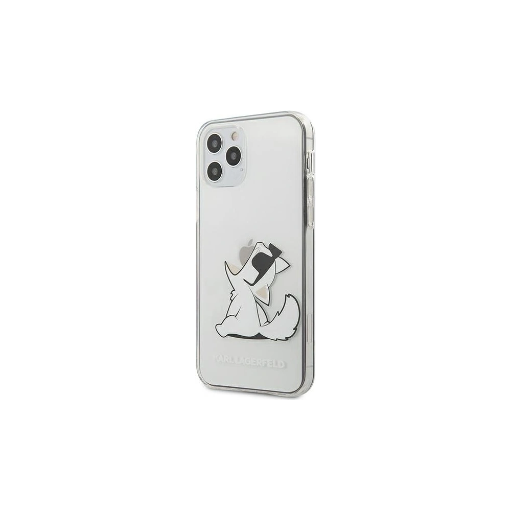 Hurtownia GSM - Etui Karl Lagerfeld KLHCP12LCFNRC Apple iPhone 12 Pro Max transparent hardcase Choupette Fun - KLD384CL - {ean13} - Hurt