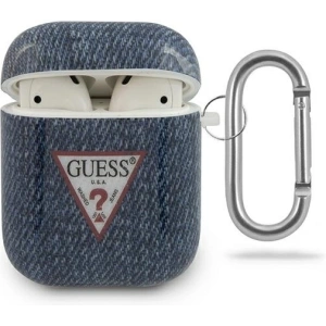 Hurtownia GSM - Etui Guess GUACA2TPUJULDB Apple AirPods cover granatowy/dark blue Jeans Collection - GUE711BLU - {ean13} - Hurt