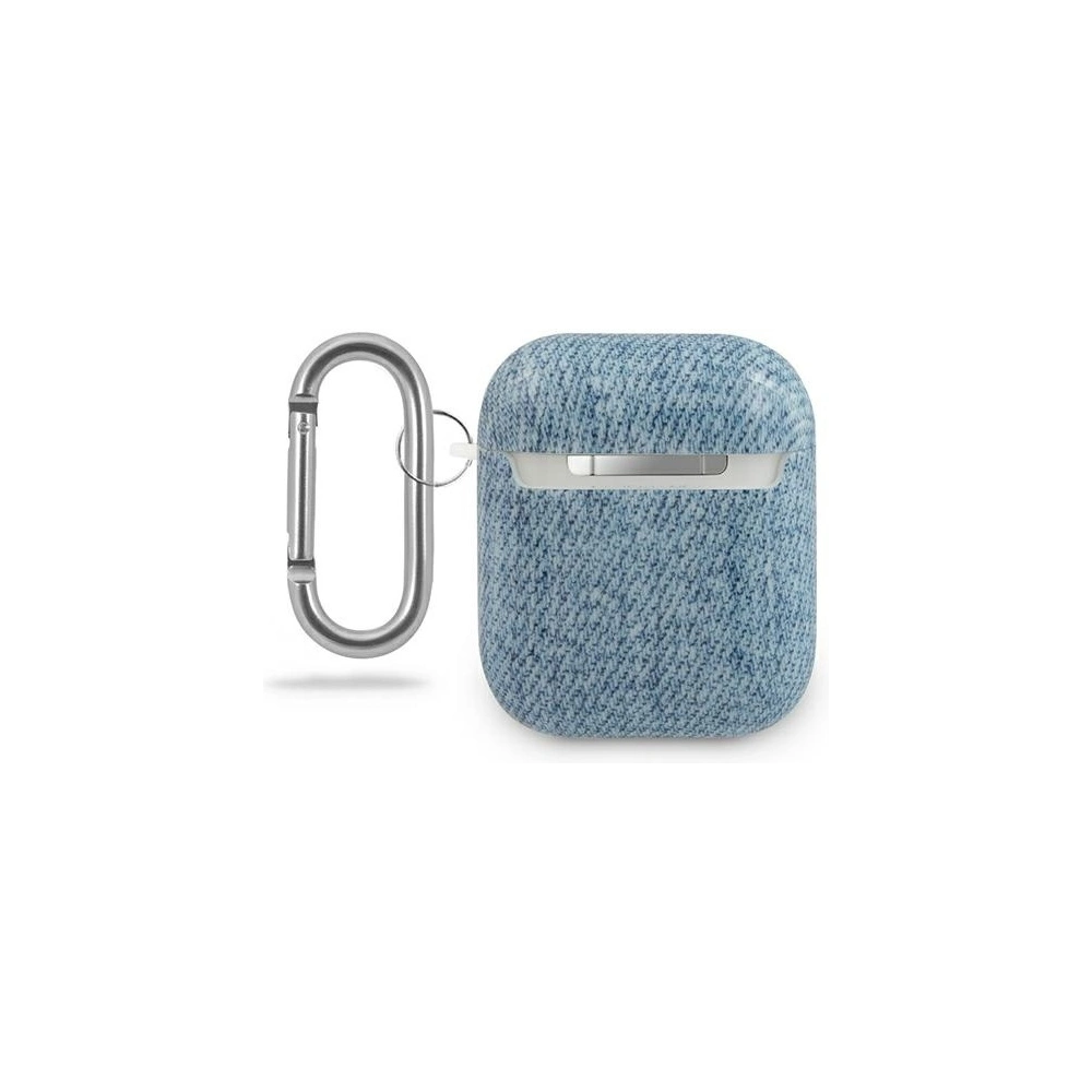 Hurtownia GSM - Etui Guess GUACA2TPUJULLB Apple AirPods cover niebieski/light blue Jeans Collection - GUE712BLU - {ean13} - Hurt